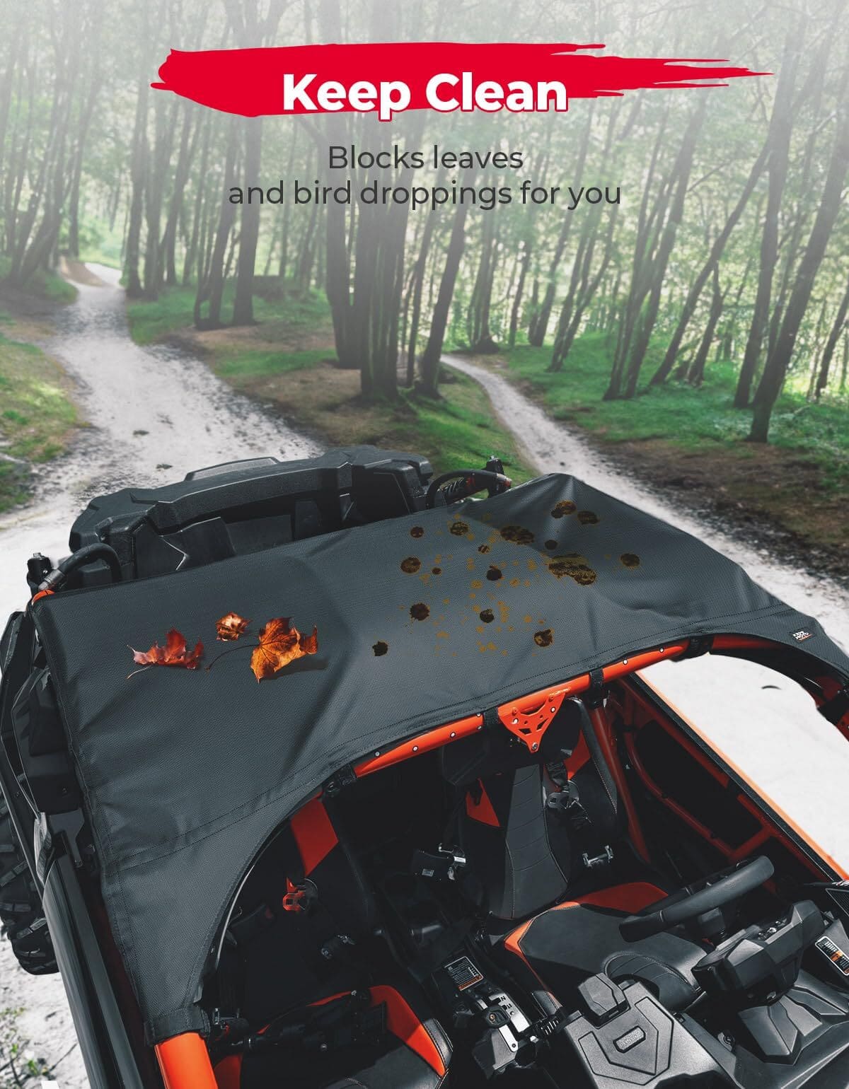 Kemimoto Can-Am Maverick X3 Soft Top Roof