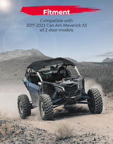 Kemimoto Can-Am Maverick X3 Soft Top Roof