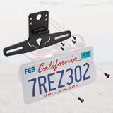 Kemimoto Can-Am Maverick X3 Universal 12V Lighted License Plate Holder