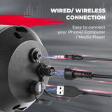 Kemimoto Can Am Maverick X3 UTV Bluetooth Sound Bar - 6 Speaker