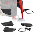 Kemimoto Can-Am Maverick X3 UTV Side View Mirrors and Front Lower Door Inserts