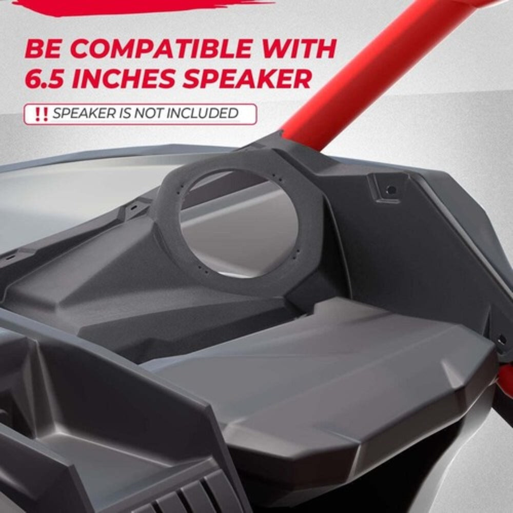 Kemimoto Can-Am Maverick X3/X3 Max Front Dash Speaker Pods
