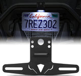 Kemimoto Can-Am X3/ Polaris RZR Universal 12V Lighted License Plate Holder