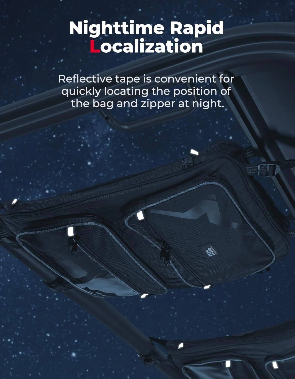 Kemimoto CF Moto UForce 1000 2 Piece Overhead Storage Bags