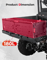 Kemimoto CF Moto UForce 1000/1000 XL Bed Extender Tailgate Extension