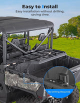 Kemimoto CF Moto Uforce 1000/1000XL Adjustable Height Rear Rack