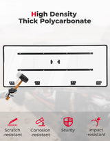 Kemimoto CF Moto UForce 1000/1000XL Vented Sliding Rear Windshield