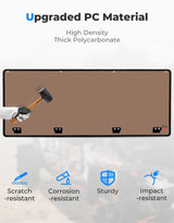 Kemimoto CF Moto UForce 1000 UV-Resistant Tinted Rear Windshield