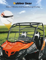 Kemimoto CF Moto ZForce 800/ 1000 Front Windshield w/Sliding Window