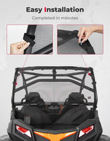 Kemimoto CF Moto ZForce 500/800/1000 Ventilated Rear Window Net Mesh