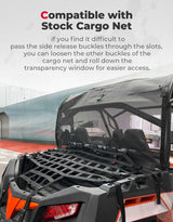 Kemimoto CF Moto ZForce 500/800/1000 Ventilated Rear Window Net Mesh