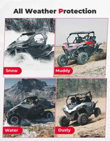 Kemimoto CF Moto ZForce 950 Plastic Lower Doors Inserts