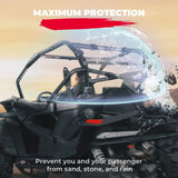 Kemimoto CF Moto ZForce 950 Scratch Resistant Rear Windshield