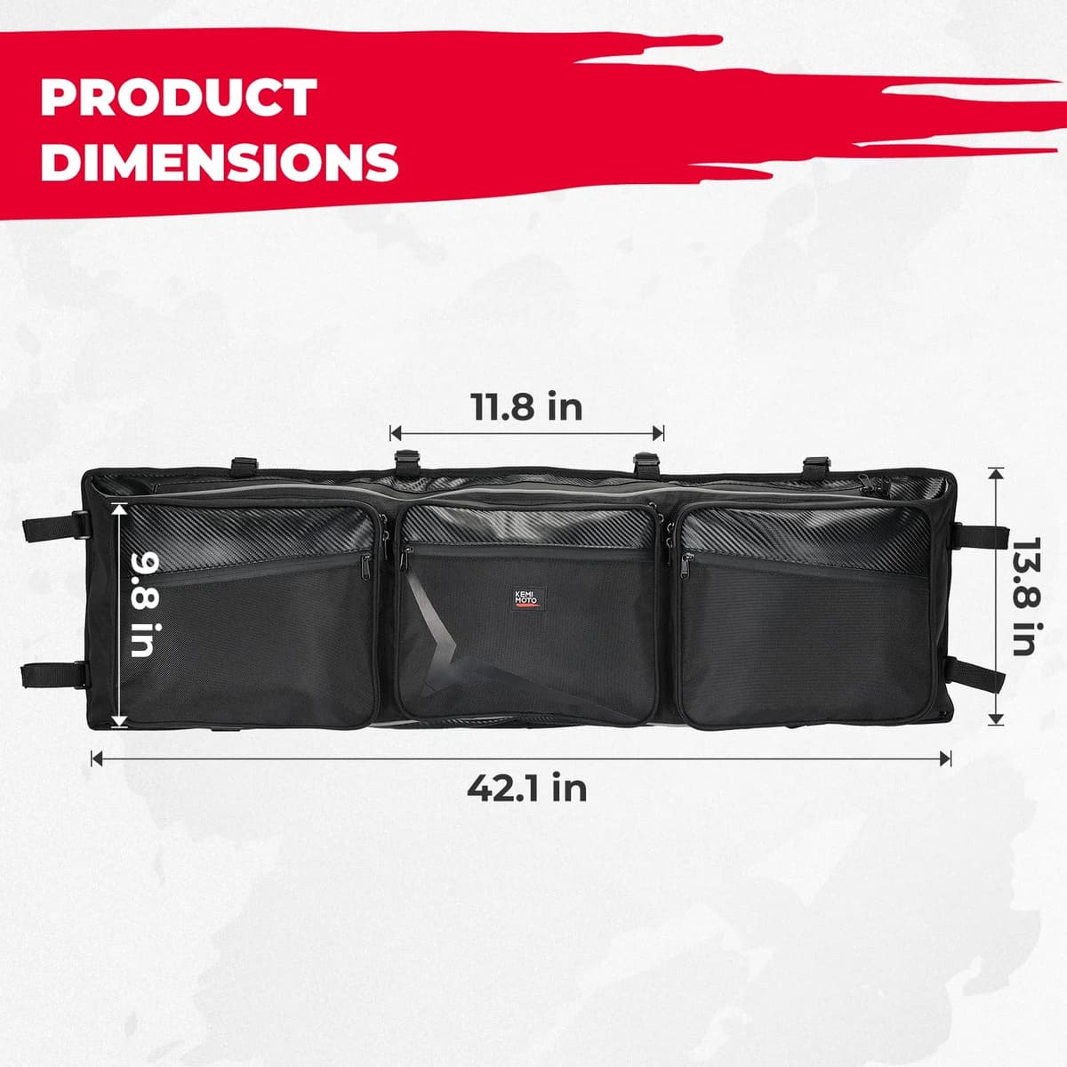 Kemimoto CF Moto ZForce 950 Sport /HO Sport /HO EX Overhead Roof Bag