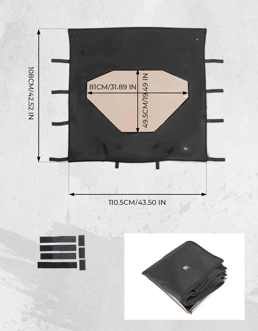 Kemimoto CF Moto ZForce Soft Roof