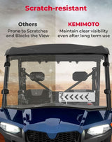 Kemimoto CF Moto UForce 600 Vented Front Windshield