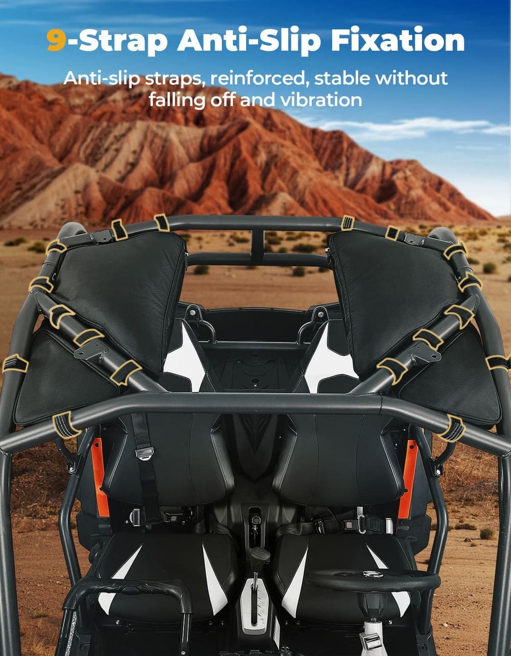 Kemimoto CF Moto ZForce 500/800/1000 1680D Waterproof Roof Bag