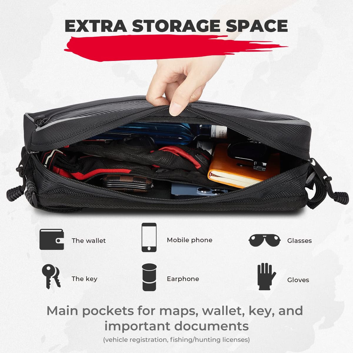 Kemimoto CFMoto ZForce 950 Storage Door Bags
