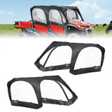 Kemimoto Honda Pioneer 1000-6 Soft Upper Door Cab Enclosure Set