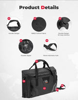 Kemimoto Honda Pioneer 1000-6 UTV 16L Tool Storage Bag - Under Seat