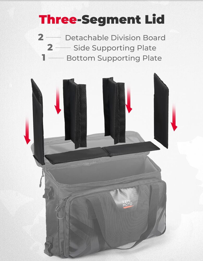 Kemimoto Honda Pioneer 1000-6 UTV 16L Tool Storage Bag - Under Seat