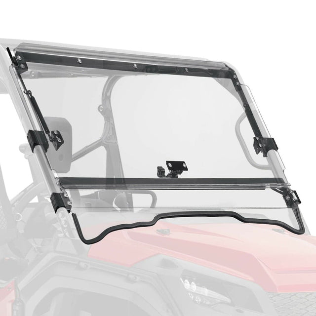 Kemimoto Honda Pioneer 1000 UTV 3-in-1 Flip Windshield