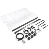 Kemimoto Honda Pioneer 1000 UTV 3-in-1 Flip Windshield