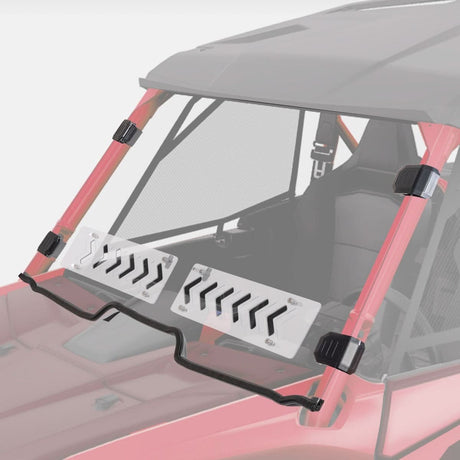 Kemimoto Honda Talon 1000R 2-in-1 UTV Front Windshield w/ Vents