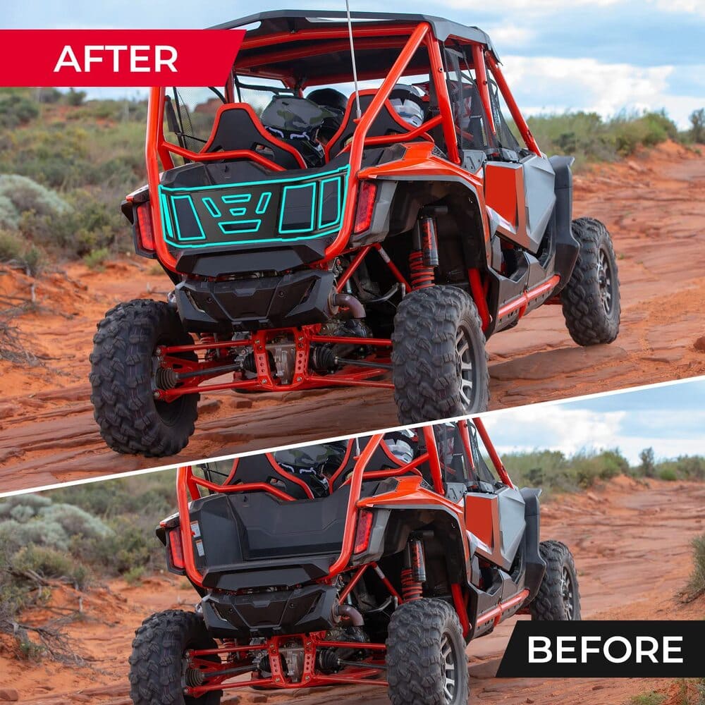 Kemimoto Honda Talon 1000R Door Bags & UTV Bed Tailgate