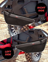 Kemimoto Honda Talon 1000R Door Bags with Knee Pad Pack of 2