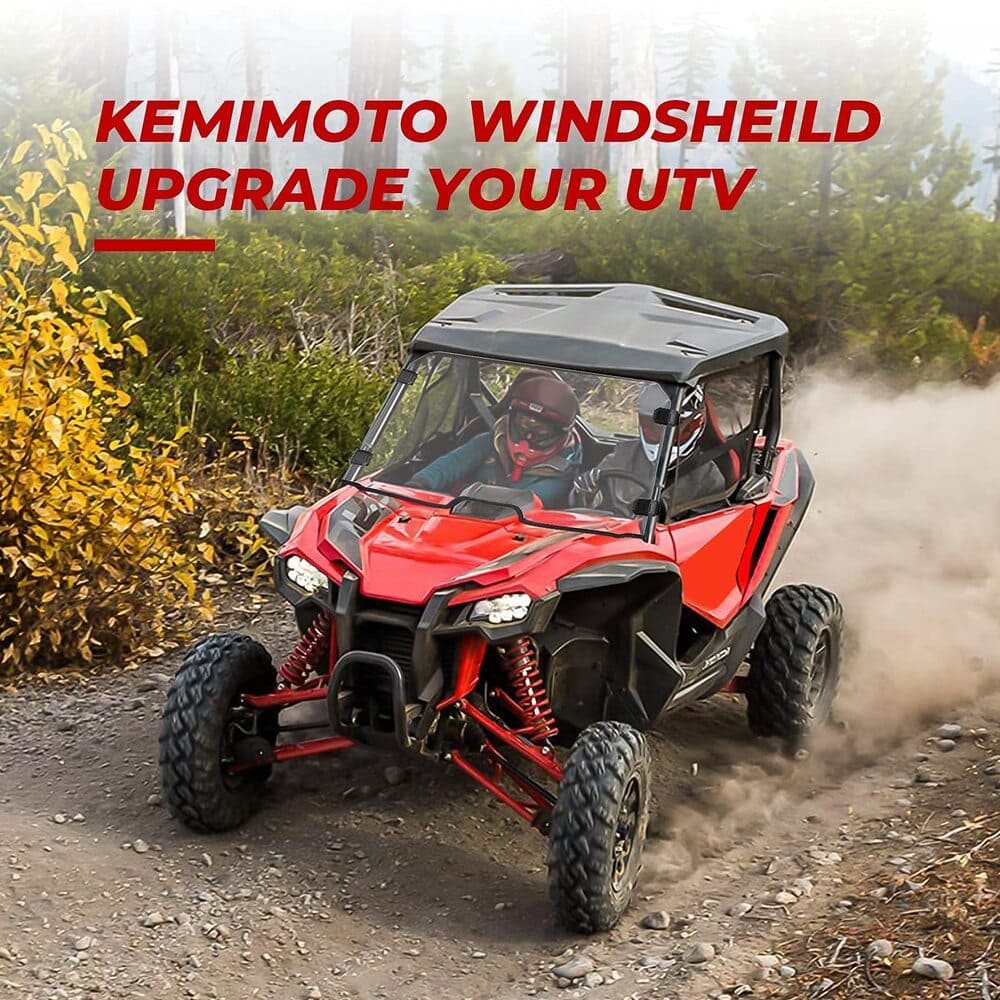 Kemimoto Honda Talon 1000X/1000R Front Full Windshield