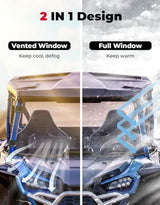 Kemimoto Honda Talon 1000X/1000R Front Full Windshield