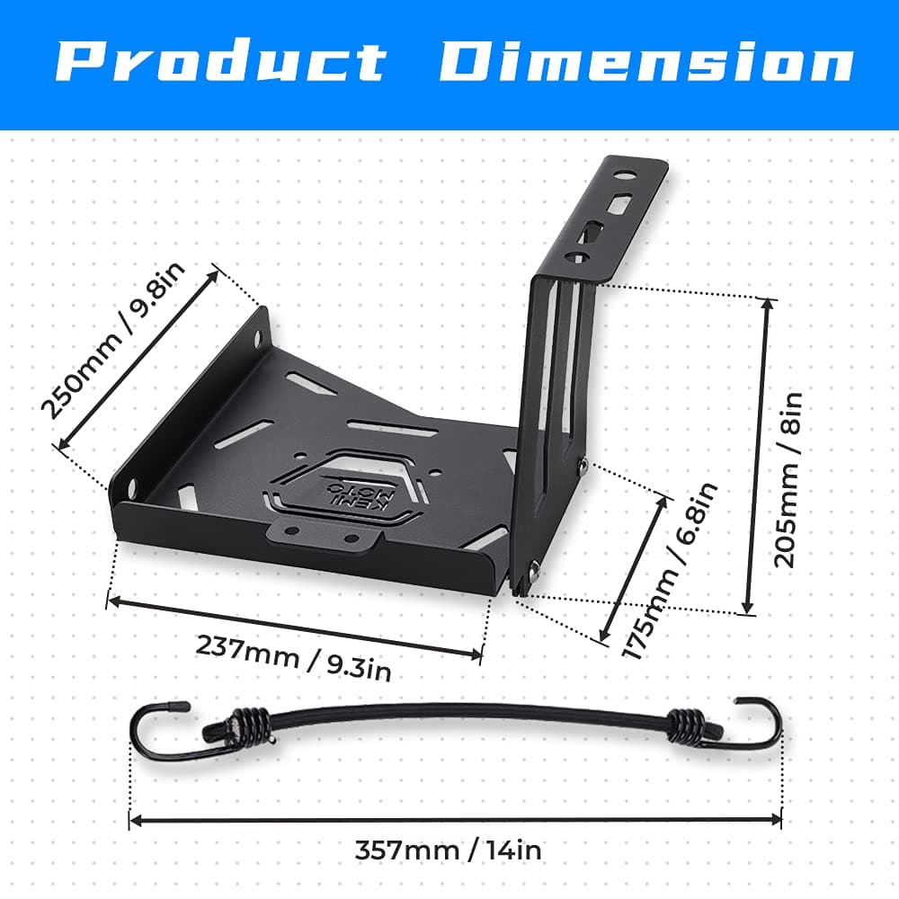 Kemimoto Honda Talon 1000X Second Battery Tray