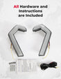 Kemimoto Honda Talon 1000X/1000R LED Turn Signal Fang Lights