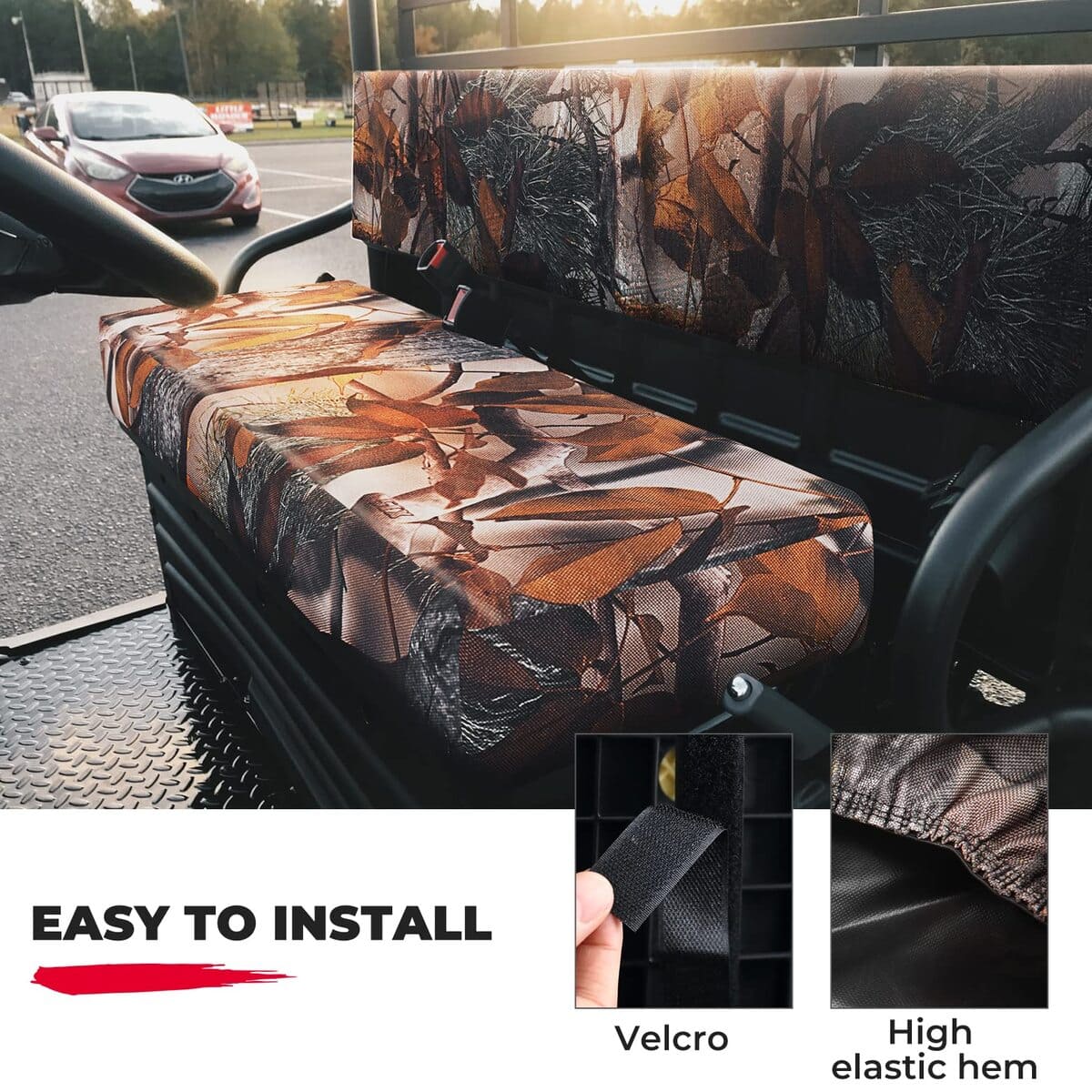 Kemimoto Kawasaki Mule 3000 UTV Camo Seat Cover