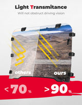 Kemimoto Kawasaki Mule 3010 UTV Windshield