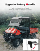 Kemimoto Kawasaki Mule 3010 UTV Windshield