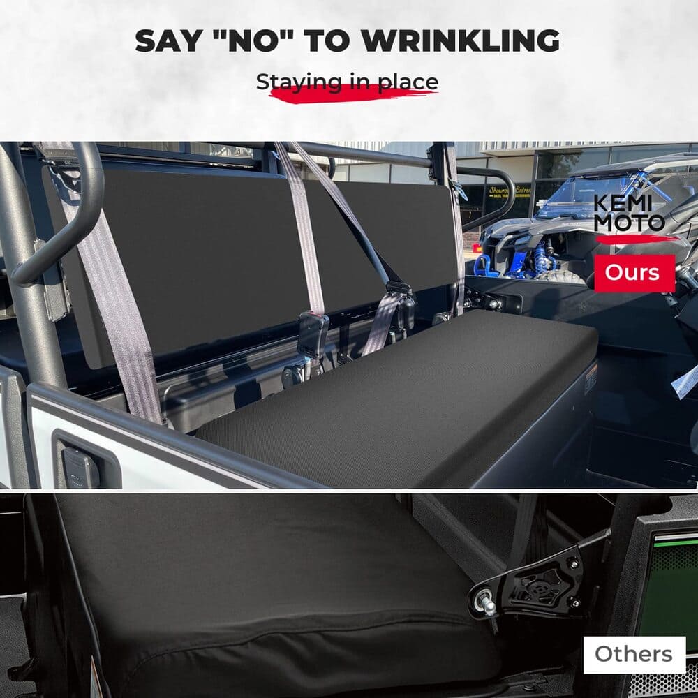 Kemimoto Kawasaki Mule Front Bench Seat Cover