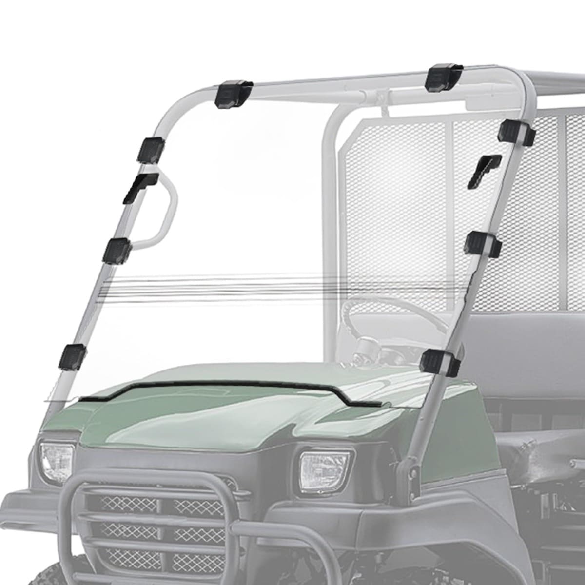 Kemimoto Kawasaki Mule UTV Windshield