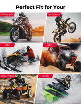 Kemimoto LiFePO4 12v 4Ah Motorcycle/ Lawn Mower Lithium Battery - ATV /UTV