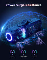 Kemimoto Midnight 40B 16'' 2-Speaker Louder RGB UTV Sound Bar