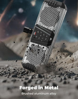 Kemimoto Midnight S40 16" Aluminum RGB Silver Bluetooth Soundbar