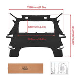 Kemimoto Honda Pioneer 700-4 Open Window Fabric Rear Panel