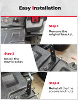 Kemimoto Pioneer 700 Tailgate Leveler Bracket