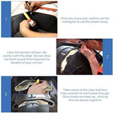 Kemimoto Polaris RZR 1000 XP Through Bezel-Harness Pass - 2 Pack