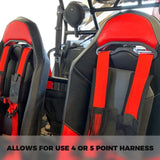 Kemimoto Polaris RZR 1000 XP Through Bezel-Harness Pass - 2 Pack