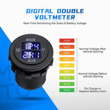 Kemimoto Polaris 12V 140AMP UTV/ATV Dual Battery Isolator Kit