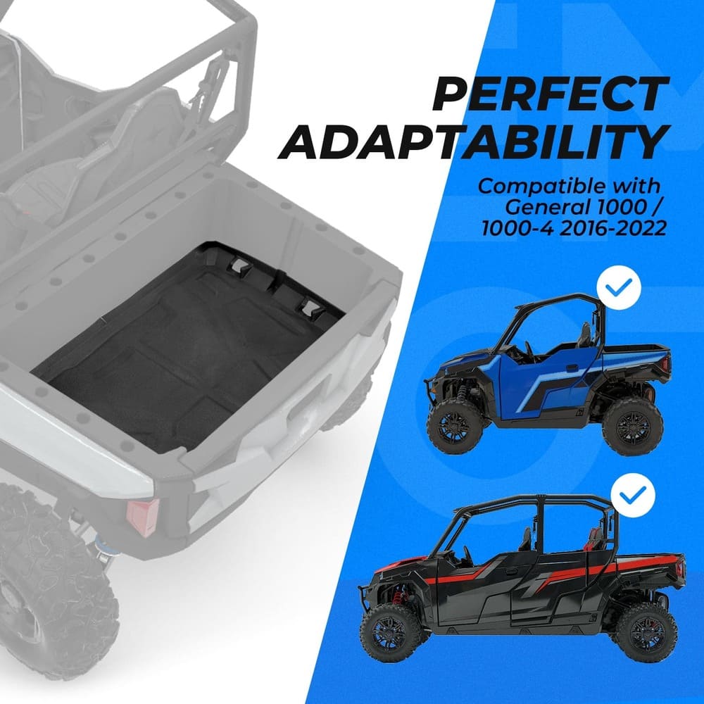 Kemimoto Polaris General 1000/4 1000 Bed Liner Mat