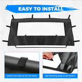 Kemimoto Polaris General 1000/XP 1000 PVC Soft Rear Windshield