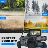 Kemimoto Polaris General 1000/XP 1000 PVC Soft Rear Windshield